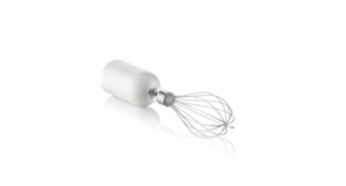 Whisk accessory for whipping cream and mayonnaise