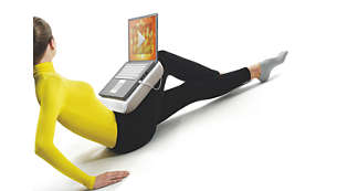 Защита коленей от нагревания при работе с ноутбуком