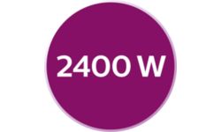 2400 Вт для быстрого нагрева