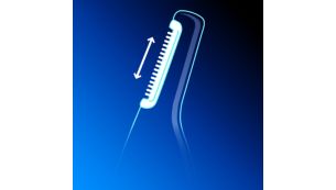 Safeguard trimmer to avoid pulling, nicks and cuts