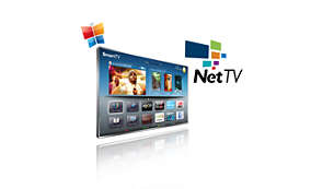 Net TV para acceder a los servicios en línea desde tu televisor