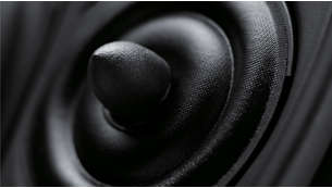 Audiophile-quality drivers for authentic sound reproduction