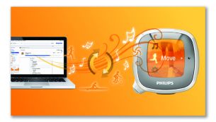 Technologie Smartload pour un transfert facile et rapide de vos chansons sur votre Activa