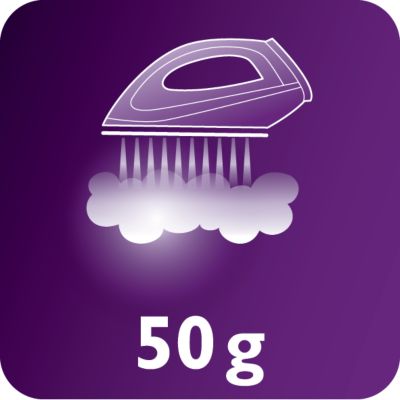 Подача пара до 50 г/мин