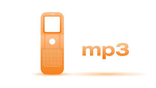 Opnemen in de populaire MP3-indeling