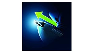 Skin friendly precision trimmer