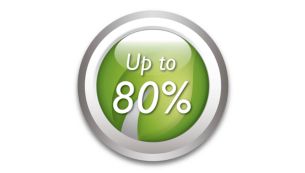节能 80%（与传统光源相比）