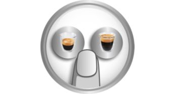 One touch espresso and long coffee