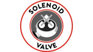 Valvola solenoide per un semplice smaltimento del caffè