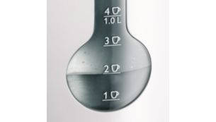 One cup indicator to boil only the water you need