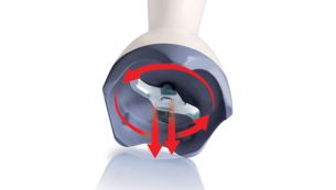 L&acirc;mina de dupla ac&ccedil;&atilde;o que corta horizontal e verticalmente