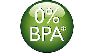 Produto com 0% BPA