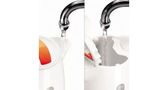 Easy lid and spout filling