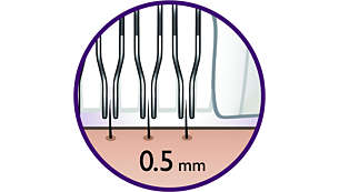 Met dit epileersysteem verwijdert u haartjes van slechts 0,5 mm