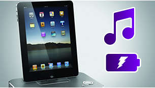 Écoutez et rechargez votre iPod/iPhone/iPad