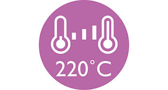 Control precis de 220°C cu temperatură variabilă