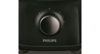 2 speed settings and pulse for maximum control