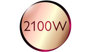 Secador: profesional de 2100 W para un acabado como de peluquería