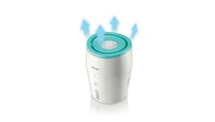 Distribuie uniform aerul umidificat in intreaga cameră