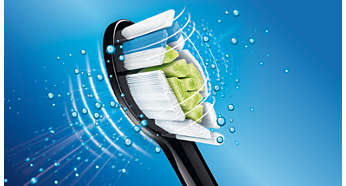 DiamondClean toothbrush head for Sonicare's best whitening