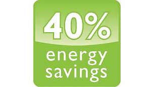 "LED TVs up to 40% more energy efficient than normal LCD TVs