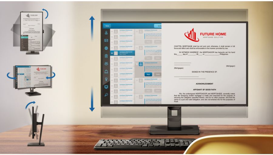SmartErgoBase ���� �������� ���� Philips 272S1M