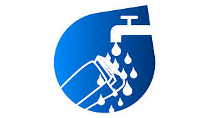 100 % vanntett for bruk i dusjen og enkel rengjøring