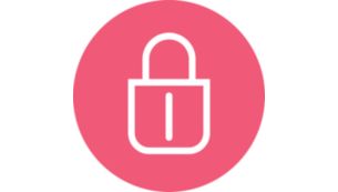 وظيفة الإقفال لتجنب التشغيل أو إيقاف التشغيل عن غير قصد