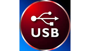 Carga por USB