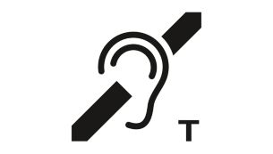Compatible con audífonos: reduce el ruido no deseado