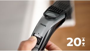 Easy to select and lock-in length settings, 0.5mm to 10mm