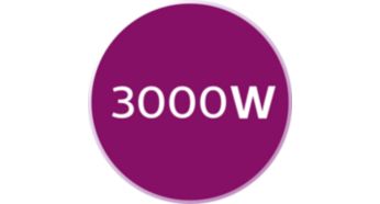 3000 W за бързо загряване