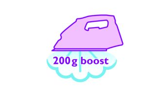 200 g steam boost
