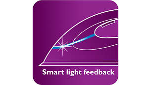 Calcă cu indicatorul de feedback cu lumină inteligentă