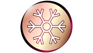 Cool air setting for gentle drying