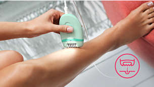 Efficient epilation system pulls out the hairs from the root