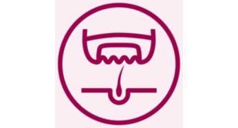 Ефикасната епилираща система изскубва косъмчетата от корен