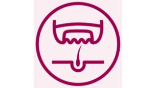 Efficient epilation system pulls out the hairs from the root