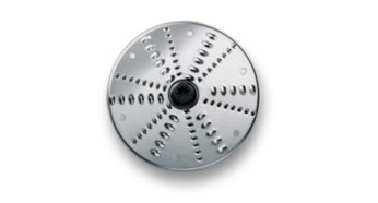 Reversible disc for shredding (fine and coarse)