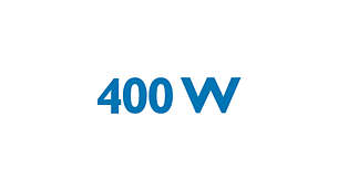 Strong 400-W motor
