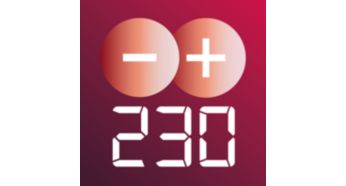 230°C professional high heat for perfect results