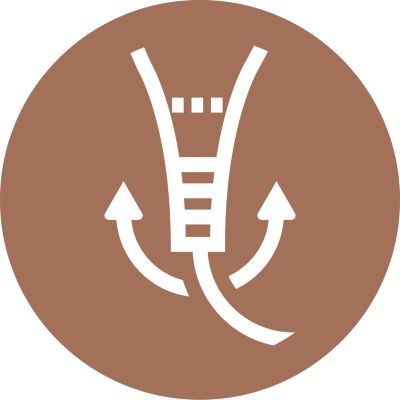 Шарнир предотвращает спутывание шнура