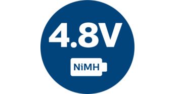 Leistungsstarke 4,8 V NiMH-Akkus