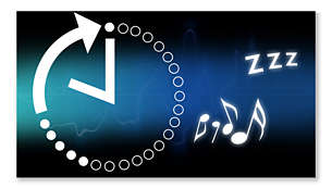 Išjungimo laikmatis padės užmigti klausantis mėgstamų melodijų