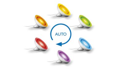 режим автоматической смены цветов