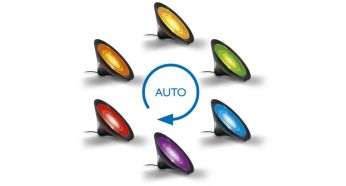 tryb automatycznej zmiany kolorów