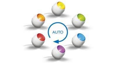 режим автоматической смены цветов