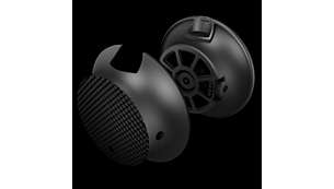 Audífonos con diseño de doble capa para precisión acústica