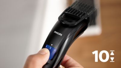 philips trimmer 1 to 10 meaning