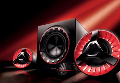 philips 2.1 multimedia speaker system